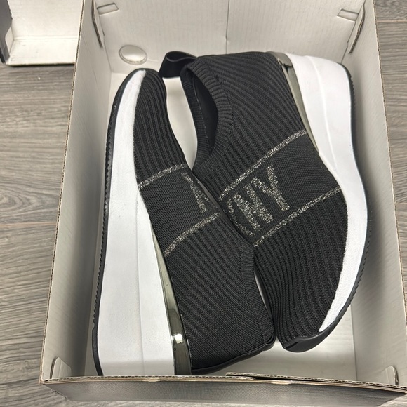 DKNY Women's Athletic Everyday Phebe-Slip on Wedge Sneaker - Picture 2 of 8